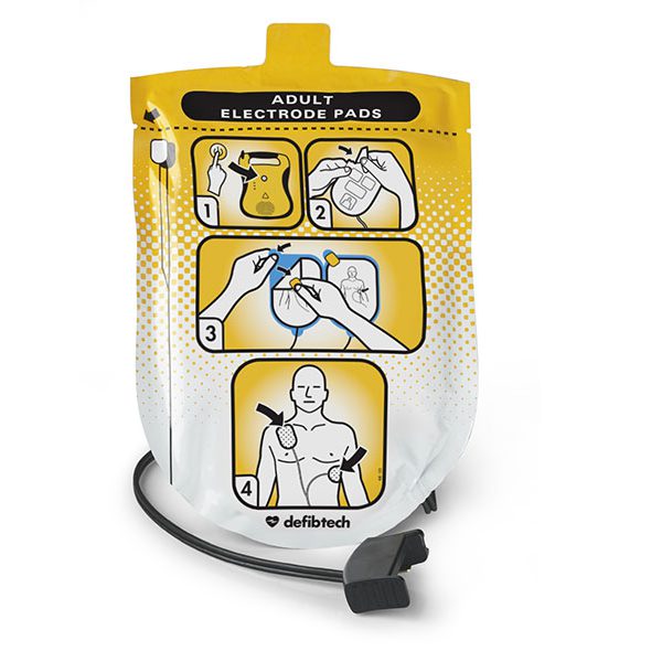 Defibtech Adult Defibrillation Pads, Lifeline AED