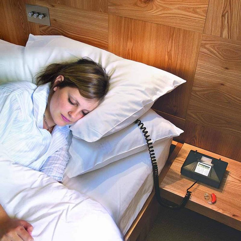 best vibrating pillow alarm Pillow Vibrator with Pin Jack for Silent Call Sidekick Receiver with Strobe